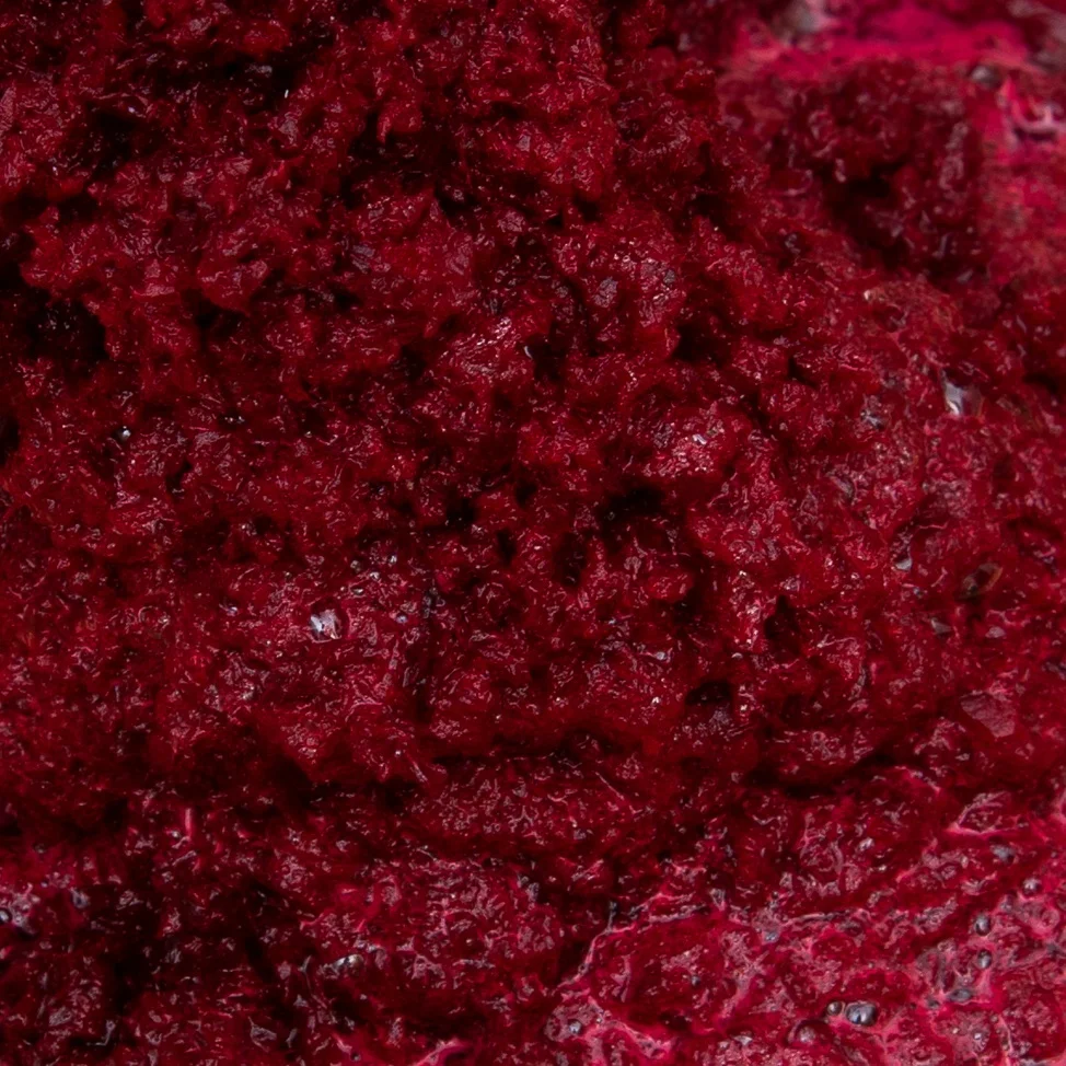 Ground unpressed beets