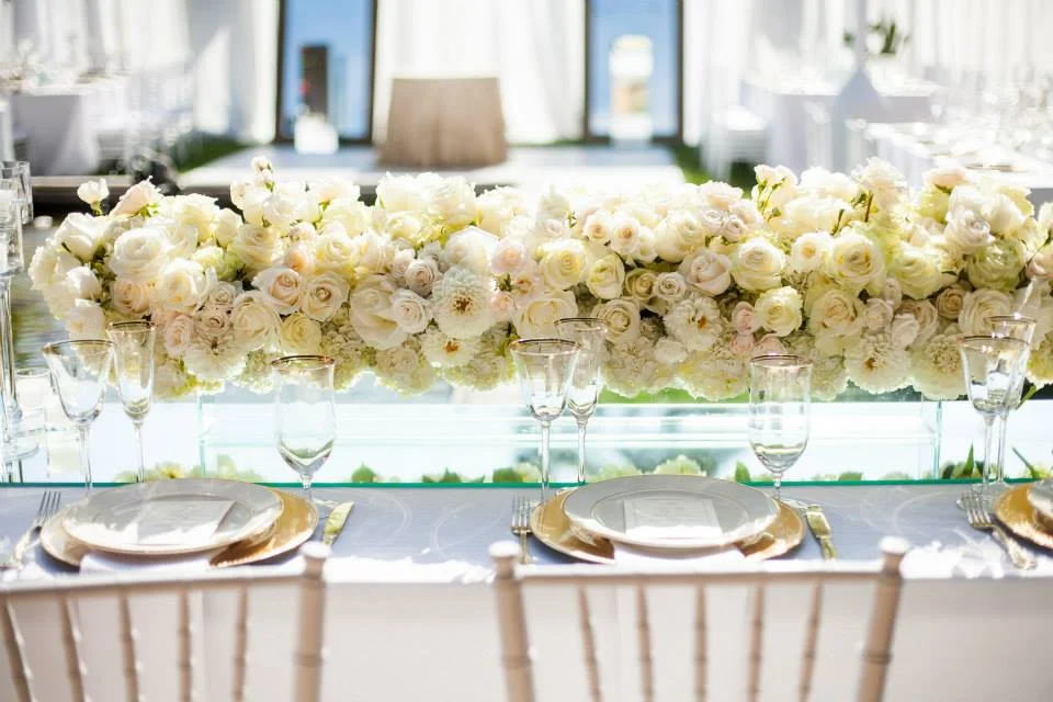 Our wedding flowers, which I am madly in love with. 