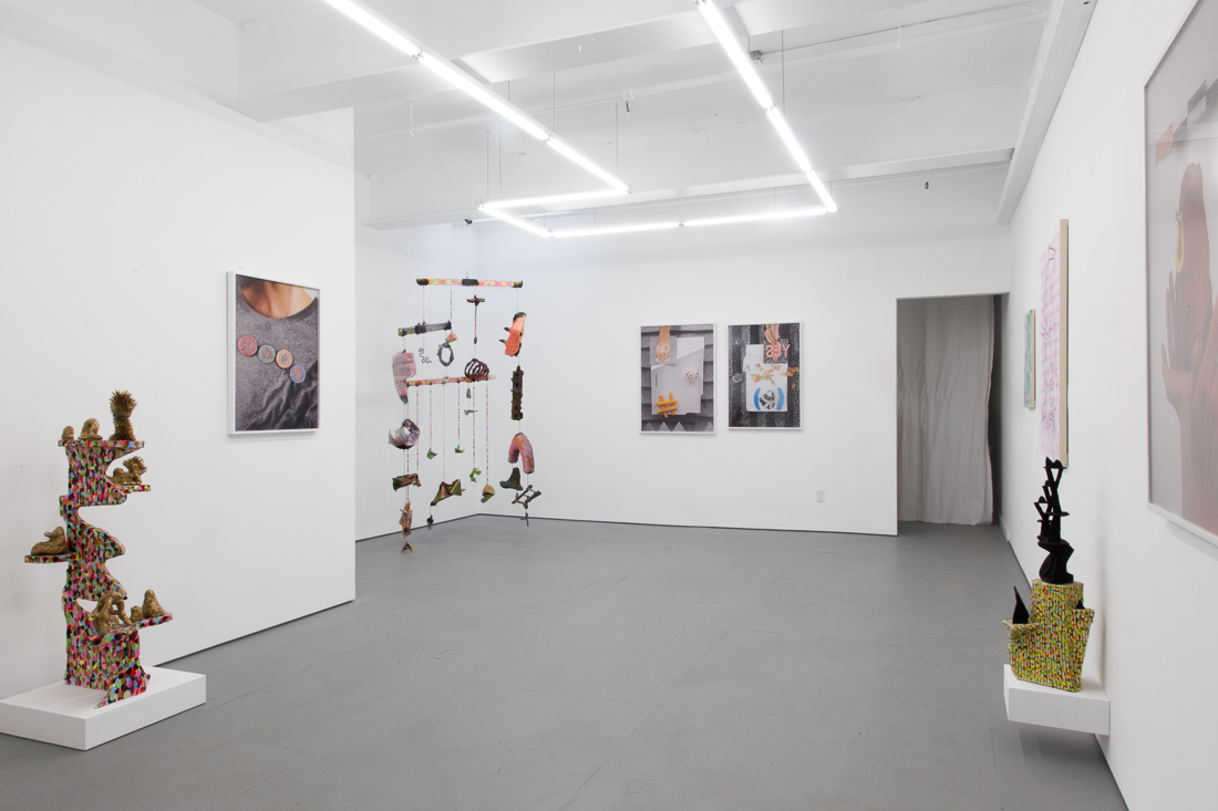  Installation view of the exhibition Spooky Laughter at a Distance at Transmitter 