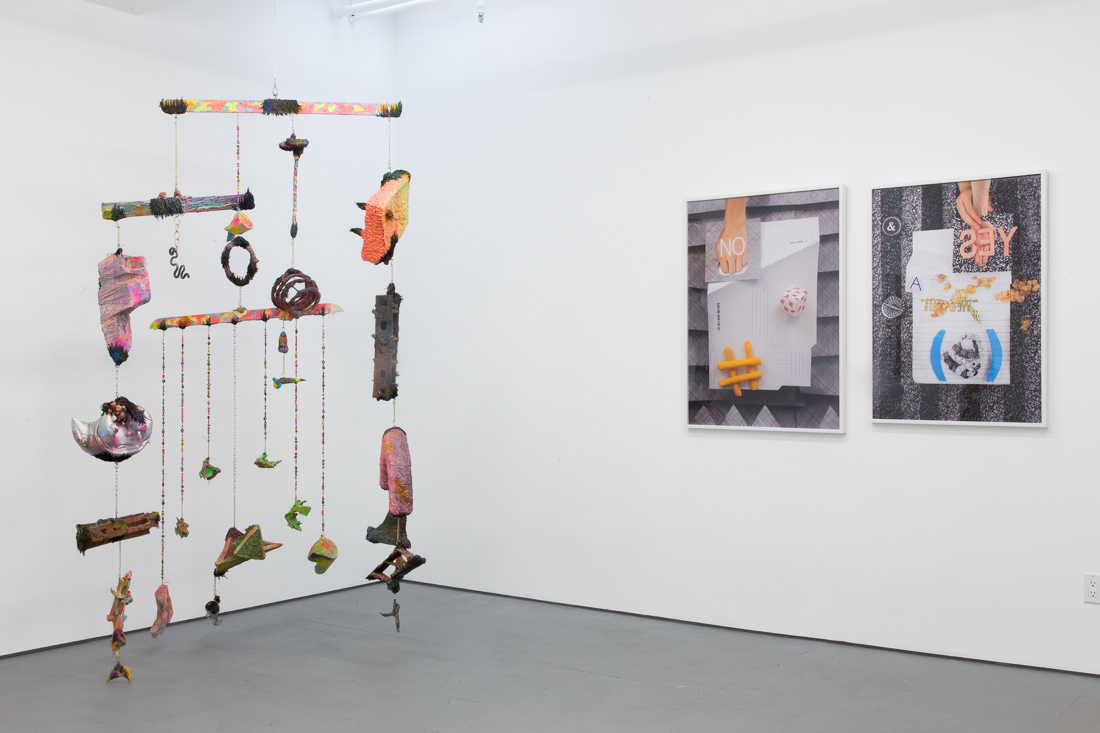  Installation view of the exhibition Spooky Laughter at a Distance at Transmitter 