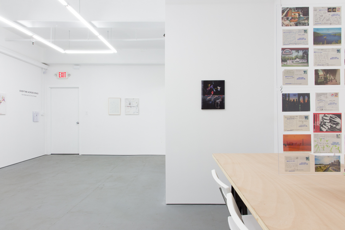  Installation view of the exhibition Over Time Across Space at Transmitter 