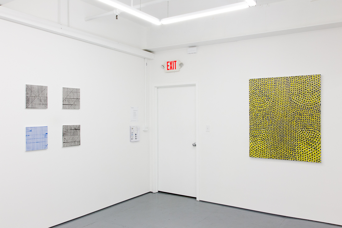  Installation view of the exhibition Painting More or Less at Transmitter 