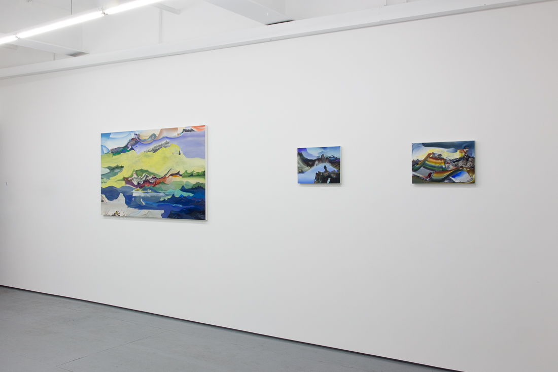  Installation view of the exhibition Faulted Valley Fog at Transmitter 