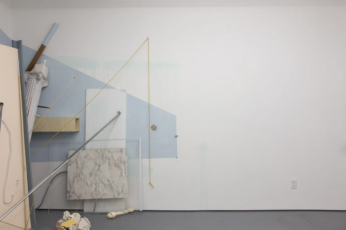 Installation view of the exhibition Faulted Valley Fog at Transmitter