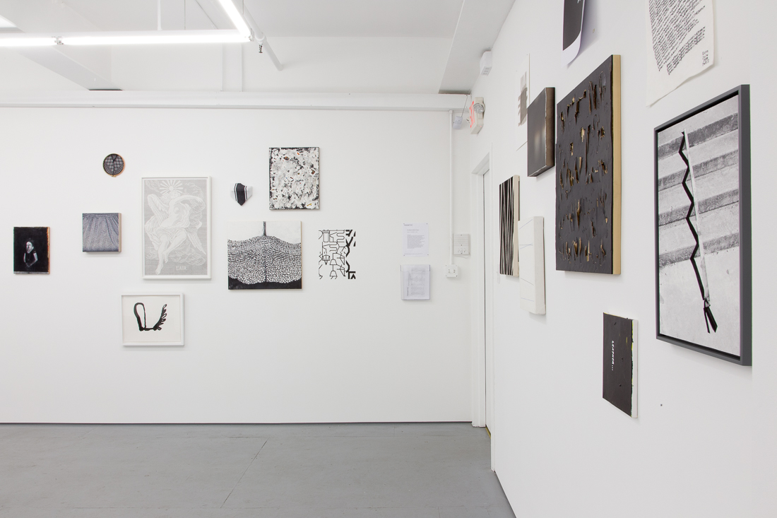  Installation view of the exhibition The Black and White Show at Transmitter 