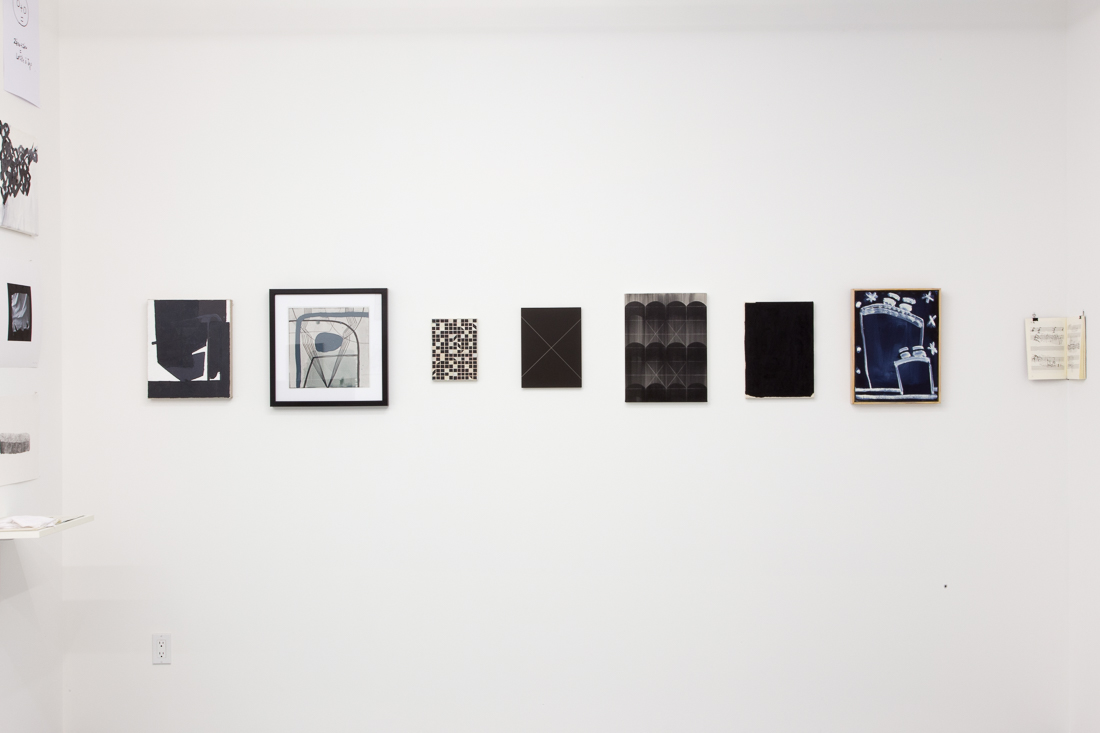  Installation view of the exhibition The Black and White Show at Transmitter 