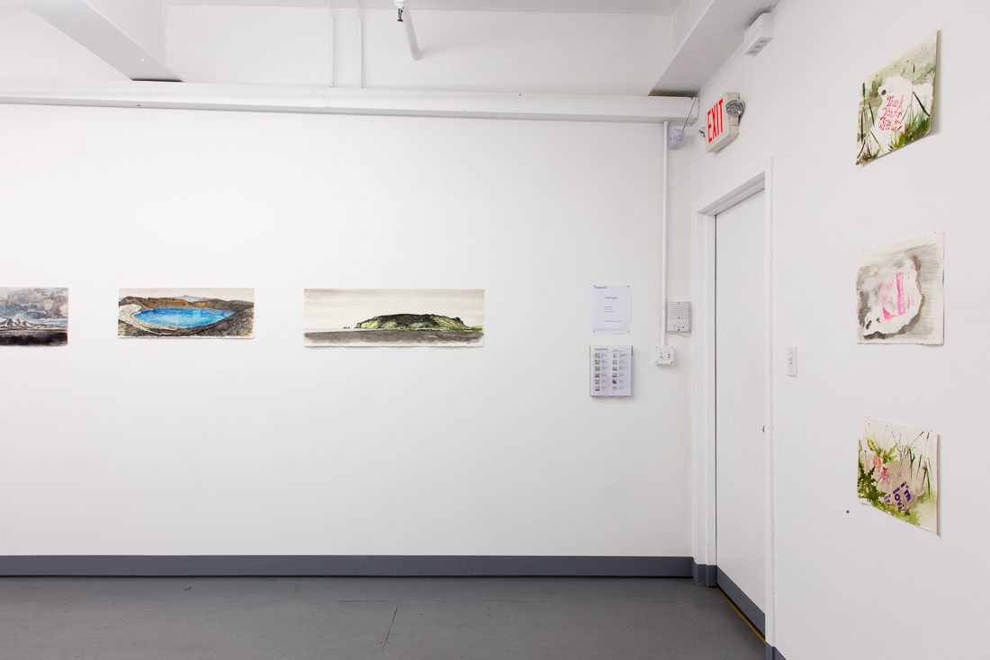  Installation view of Waterlogged at Transmitter 