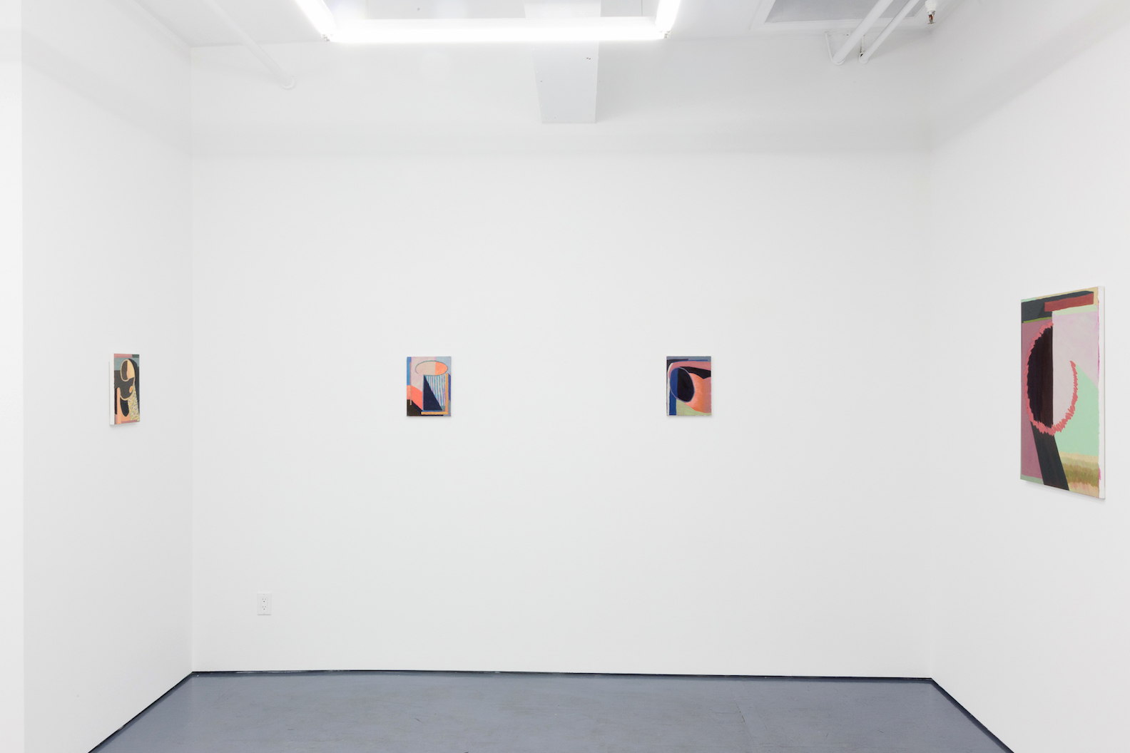  Installation view of the exhibition Armature by Liz Ainslie at Transmitter 