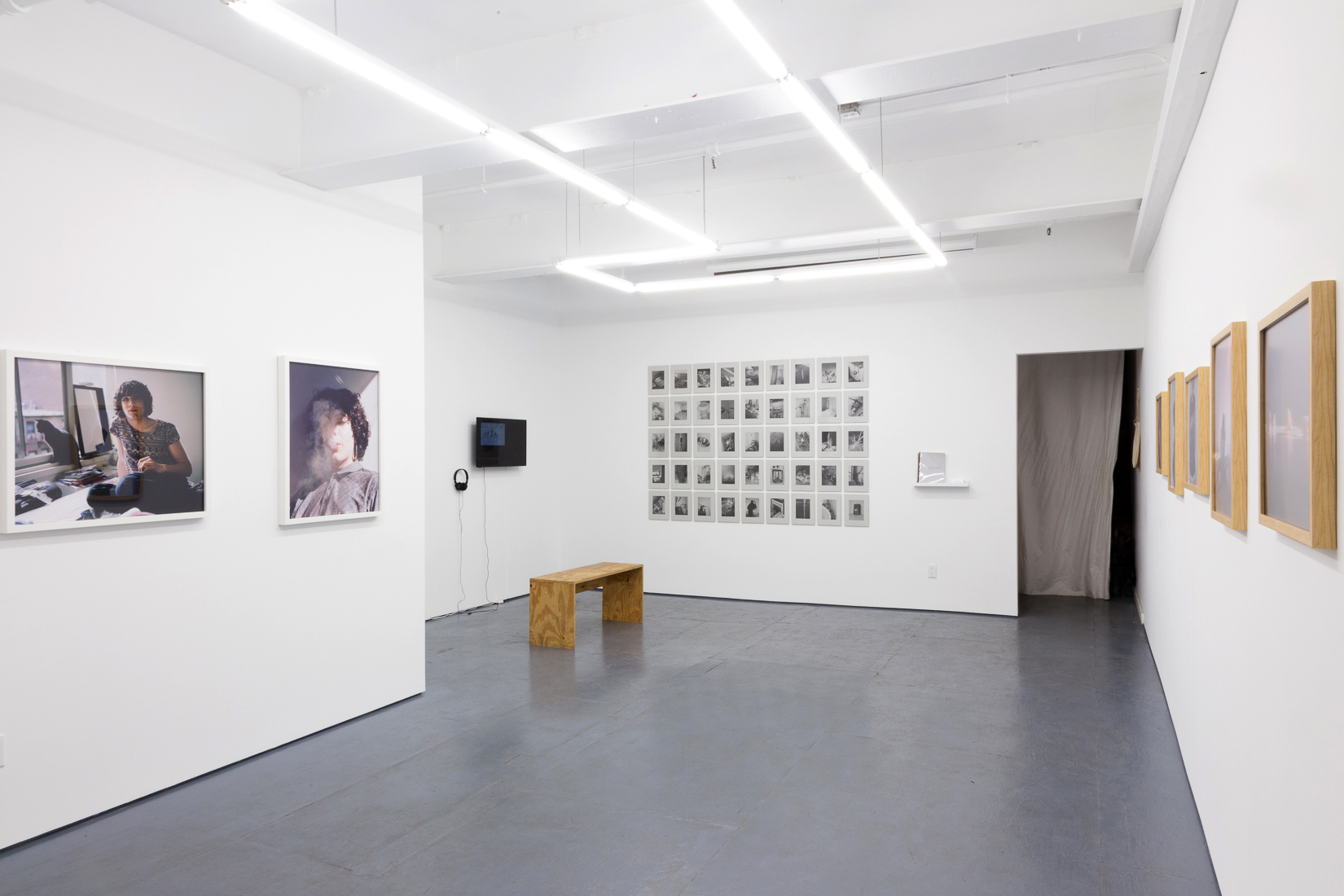  Installation view of the exhibition The Blue Distance at Transmitter 