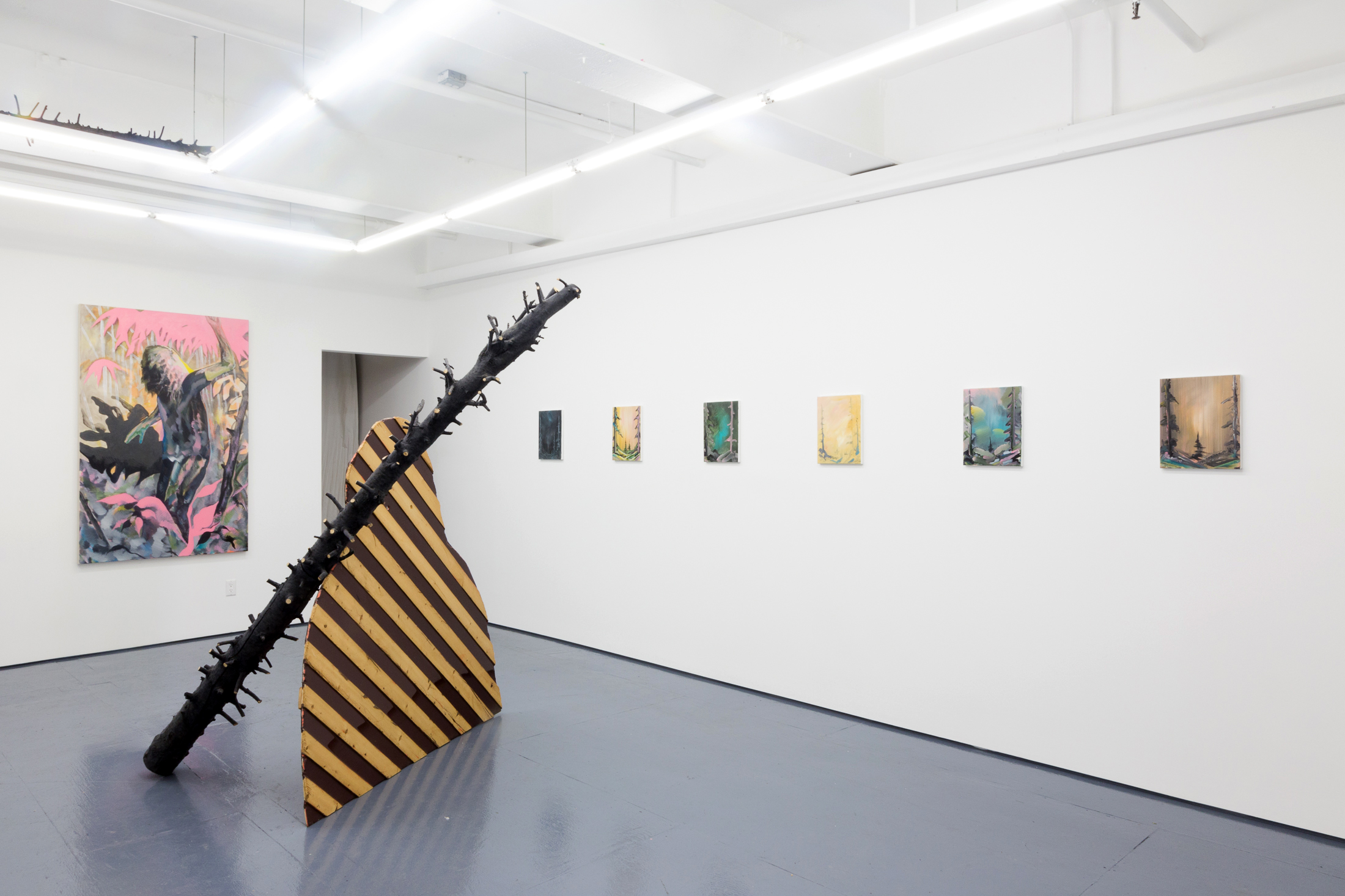  Installation view of the exhibition Run for Your Life by Guy Nelson at Transmitter 