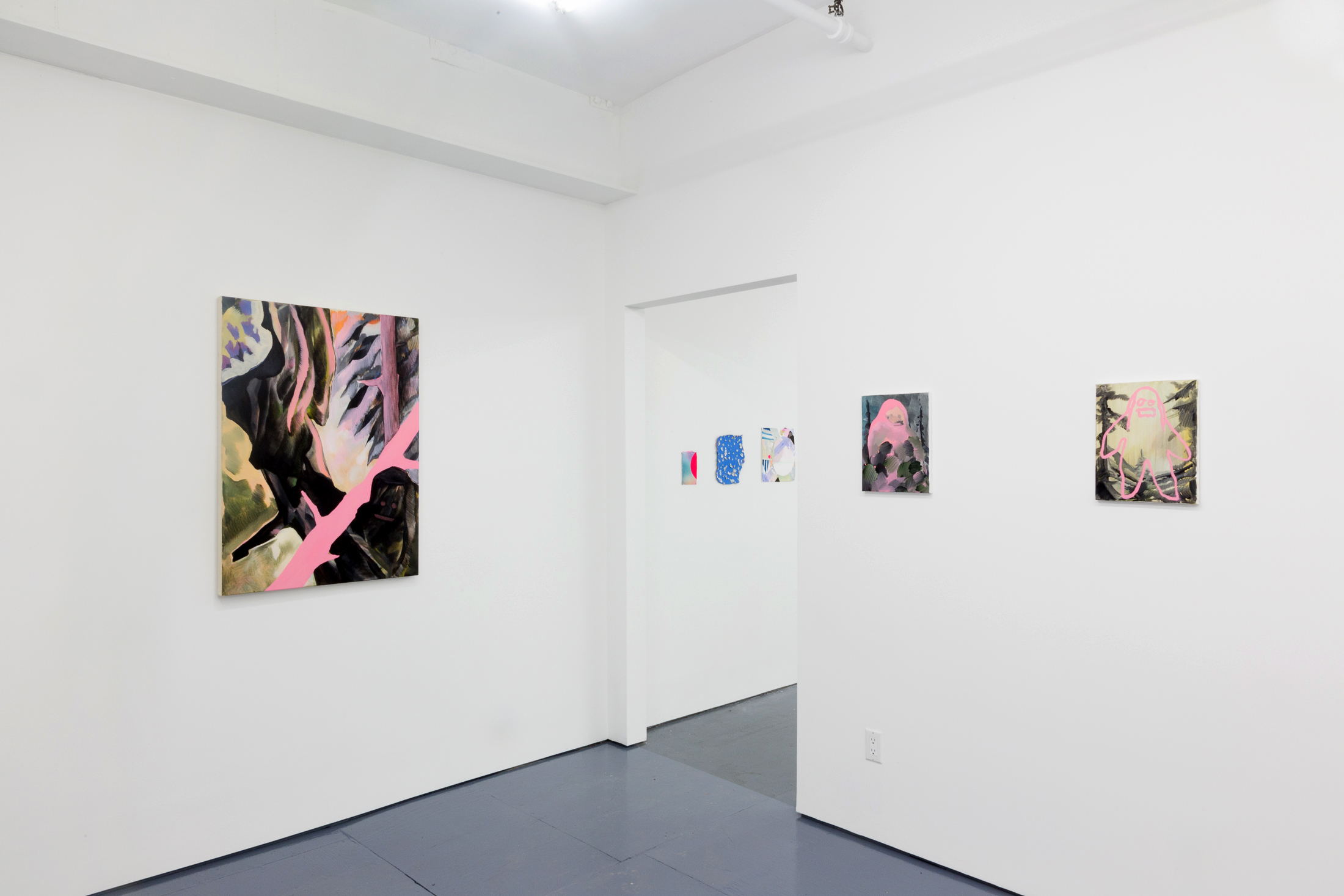  Installation view of the exhibition Run for Your Life by Guy Nelson at Transmitter 