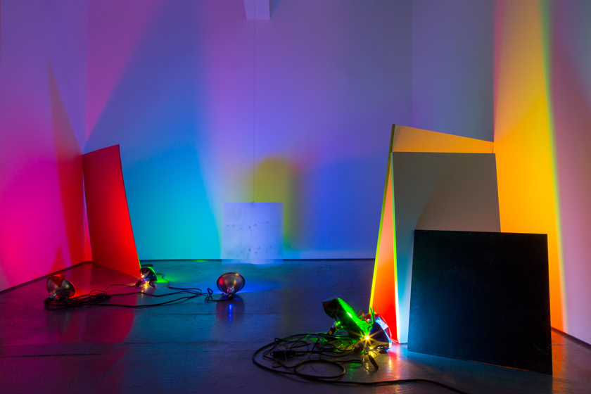  Installation view of the exhibition Day for Night by Lindsay Packer at Transmitter 