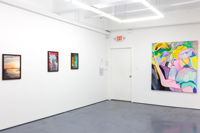  Installation view of the exhibition Quinn Likes Trucks at Transmitter 