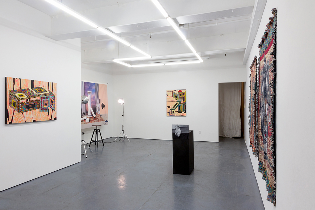  Installation view of the exhibition The Wall That Went for a Walk at Transmitter 