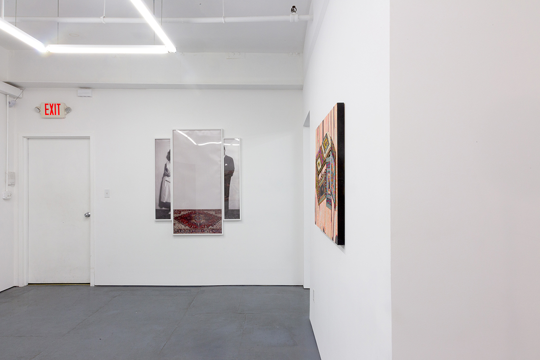  Installation view of the exhibition The Wall That Went for a Walk at Transmitter 