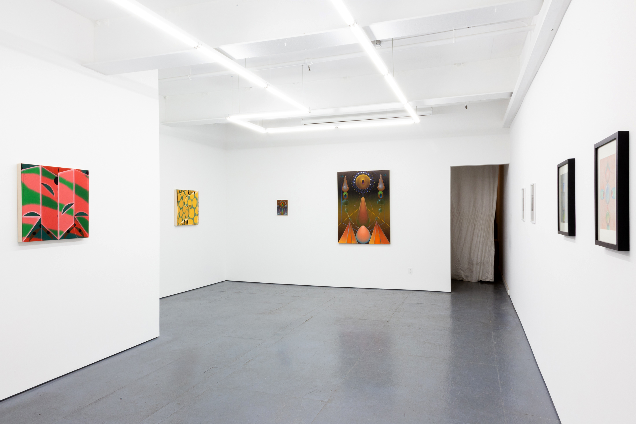  Installation view of Heed by Angela Heisch and Alessandro Keegan at Transmitter 