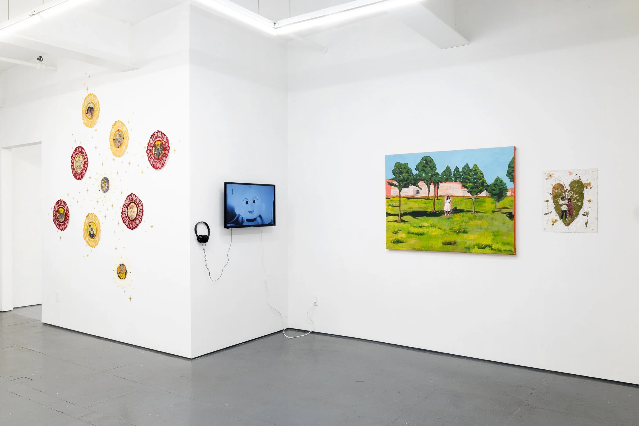 Installation of "Herencia Viviente: Living Inheritance" July 19-August 17, 2025. Photo by Carl Gunhouse