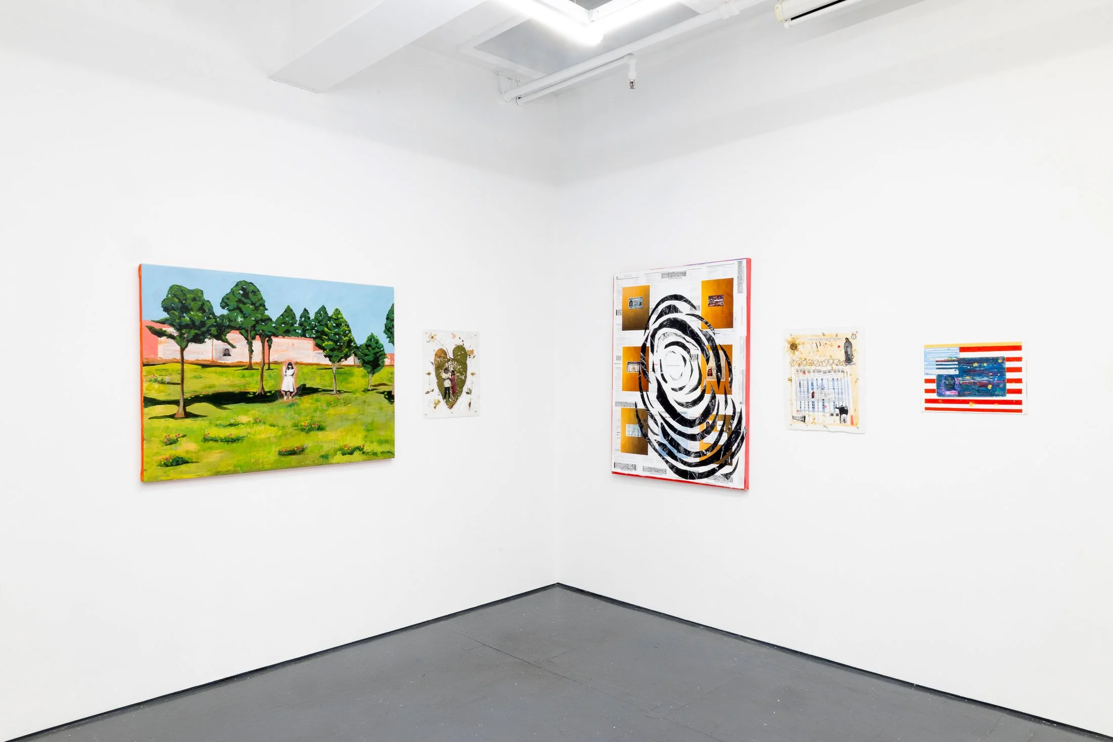 Installation of "Herencia Viviente: Living Inheritance" July 19-August 17, 2025. Photo by Carl Gunhouse