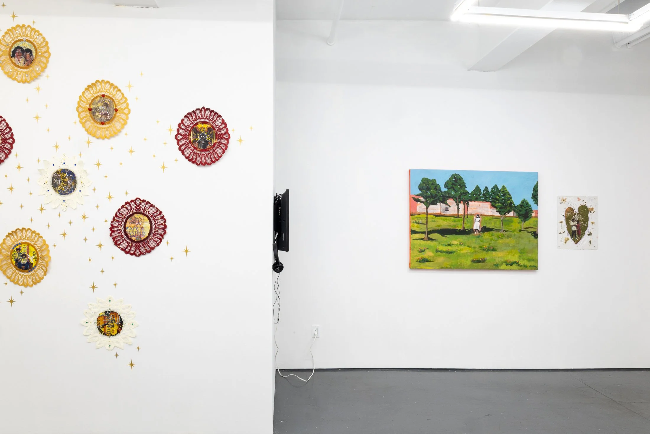 Installation of "Herencia Viviente: Living Inheritance" July 19-August 17, 2025. Photo by Carl Gunhouse