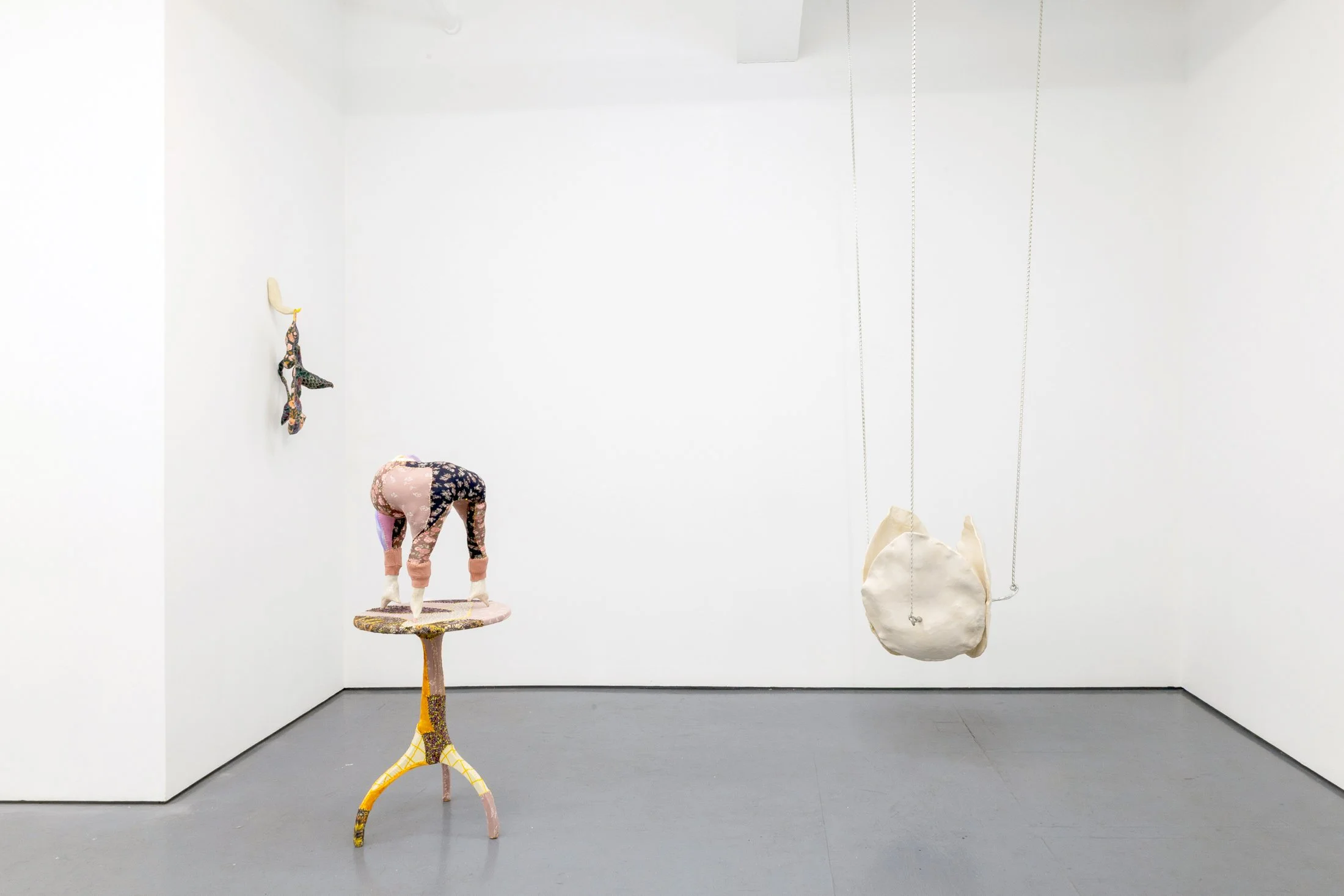  Installation of  "Do I know you from somewhere? ALISON KUDLOW - SUSAN MEYER - HANNA WASHBURN - SE YOUNG YIM," July 18–August 16, 2026. Photo by Carl Gunhouse. 