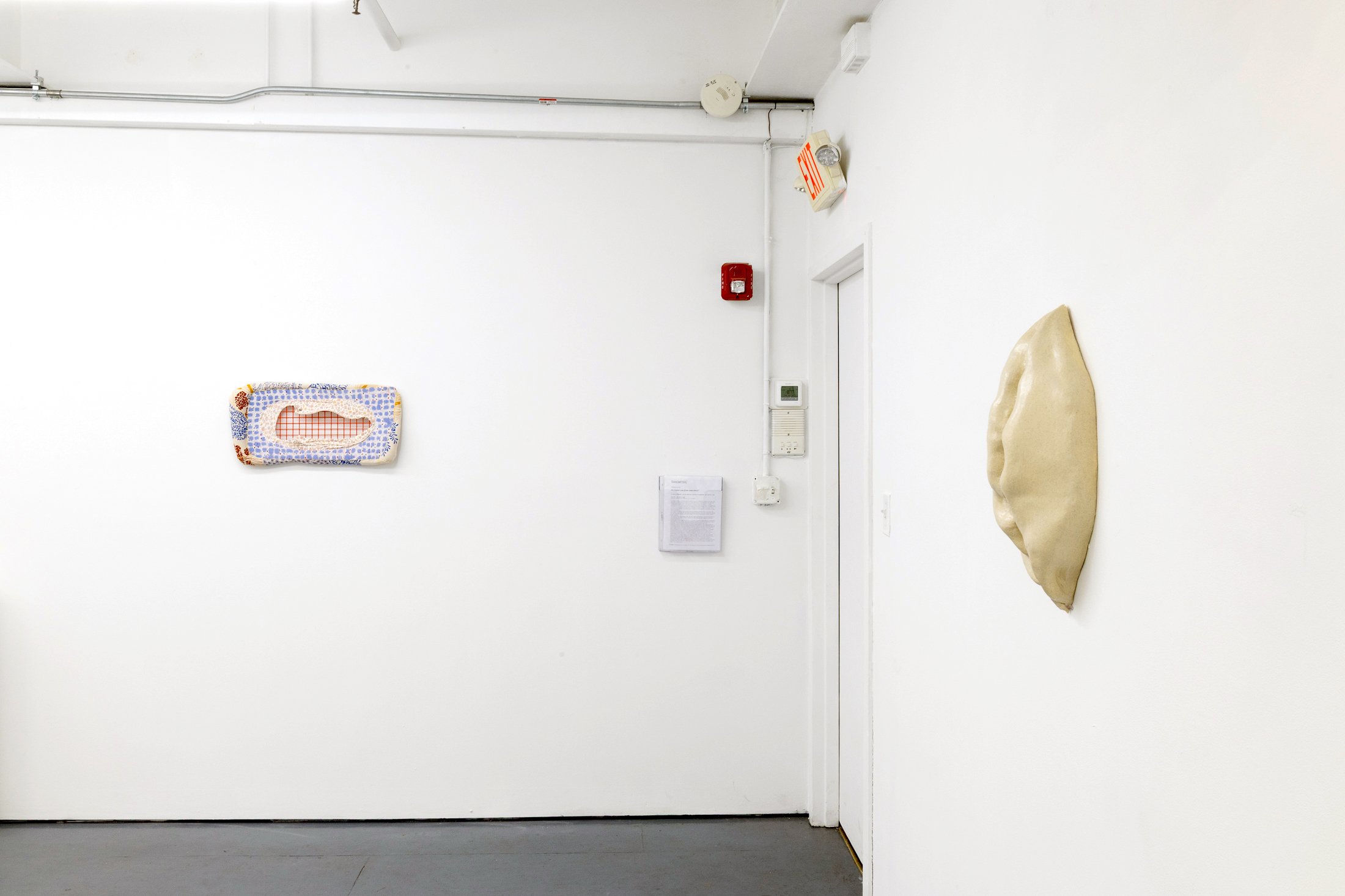  Installation of  "Do I know you from somewhere? ALISON KUDLOW - SUSAN MEYER - HANNA WASHBURN - SE YOUNG YIM," July 18–August 16, 2026. Photo by Carl Gunhouse. 