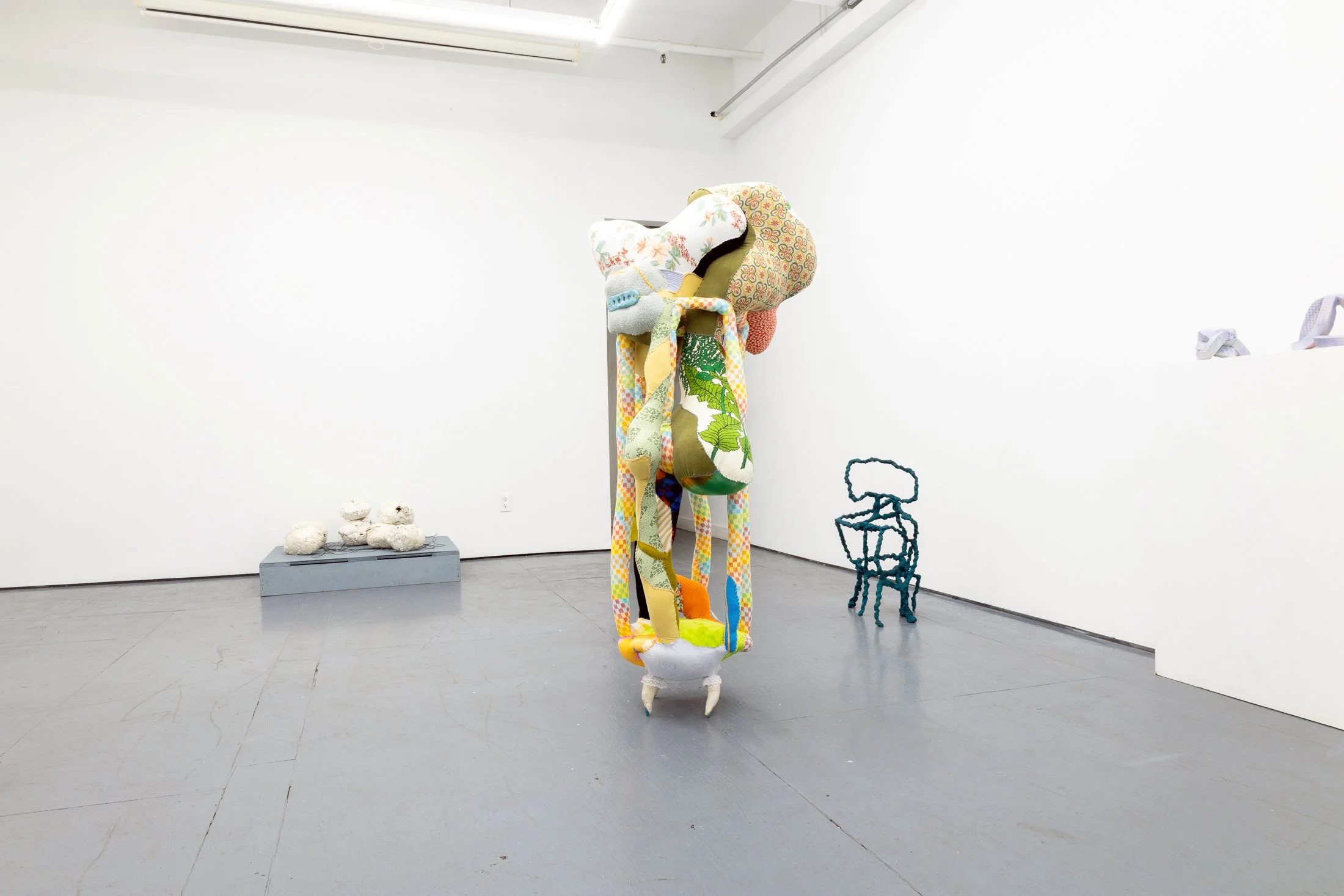  Installation of  "Do I know you from somewhere? ALISON KUDLOW - SUSAN MEYER - HANNA WASHBURN - SE YOUNG YIM," July 18–August 16, 2026. Photo by Carl Gunhouse. 