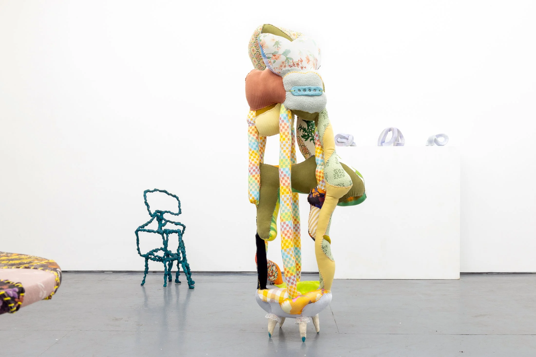  Installation of  "Do I know you from somewhere? ALISON KUDLOW - SUSAN MEYER - HANNA WASHBURN - SE YOUNG YIM," July 18–August 16, 2026. Photo by Carl Gunhouse. 