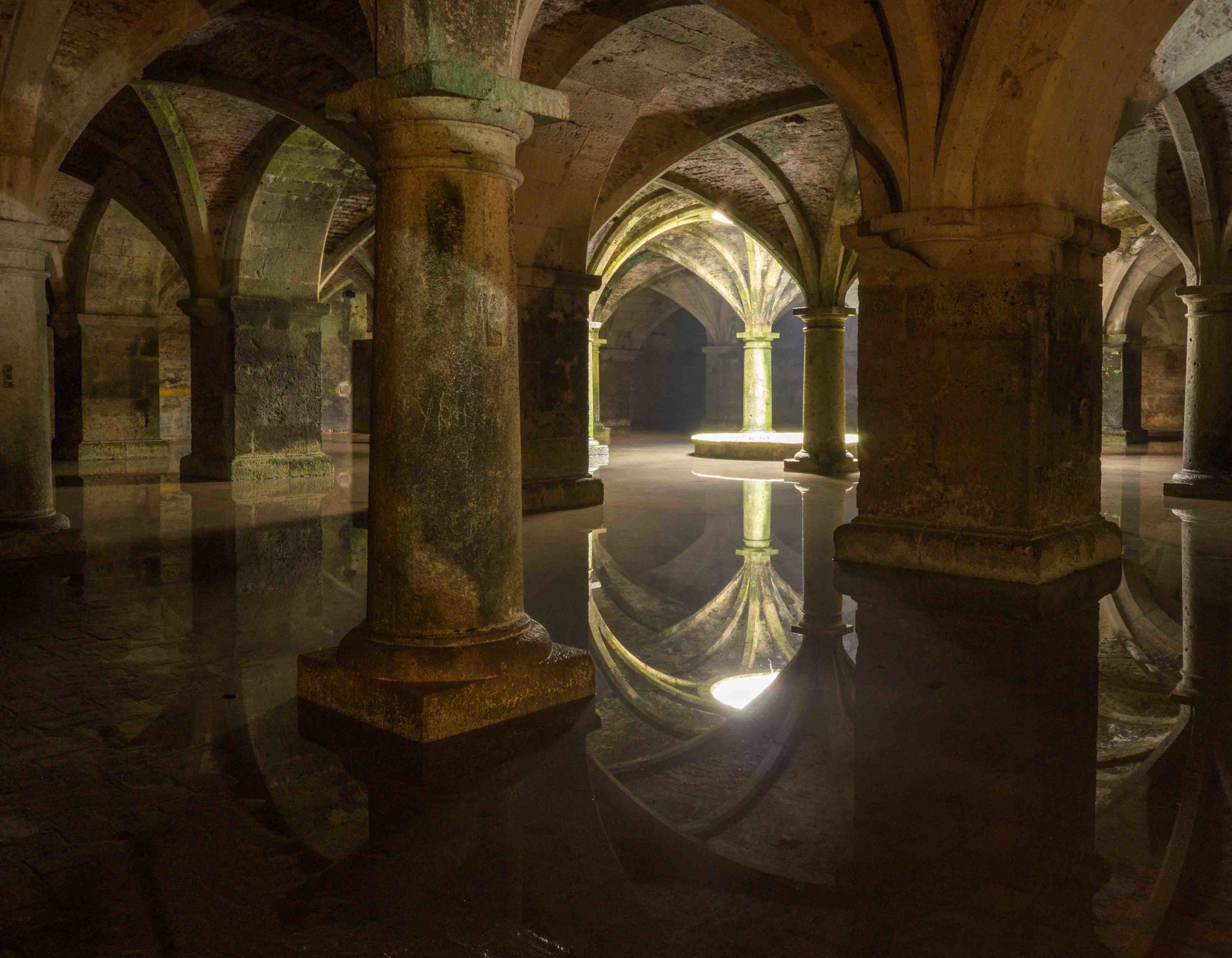 The Portuguese cistern in El Jadida