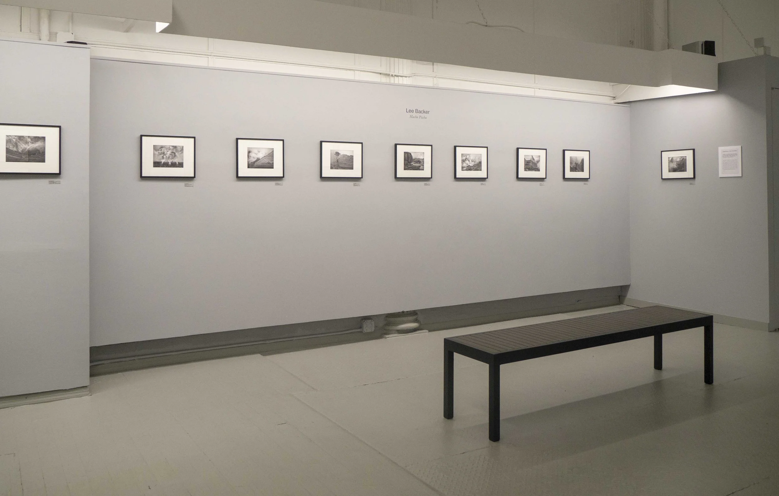 Machu Picchu exhibition at Soho Photo Gallery, October 2013