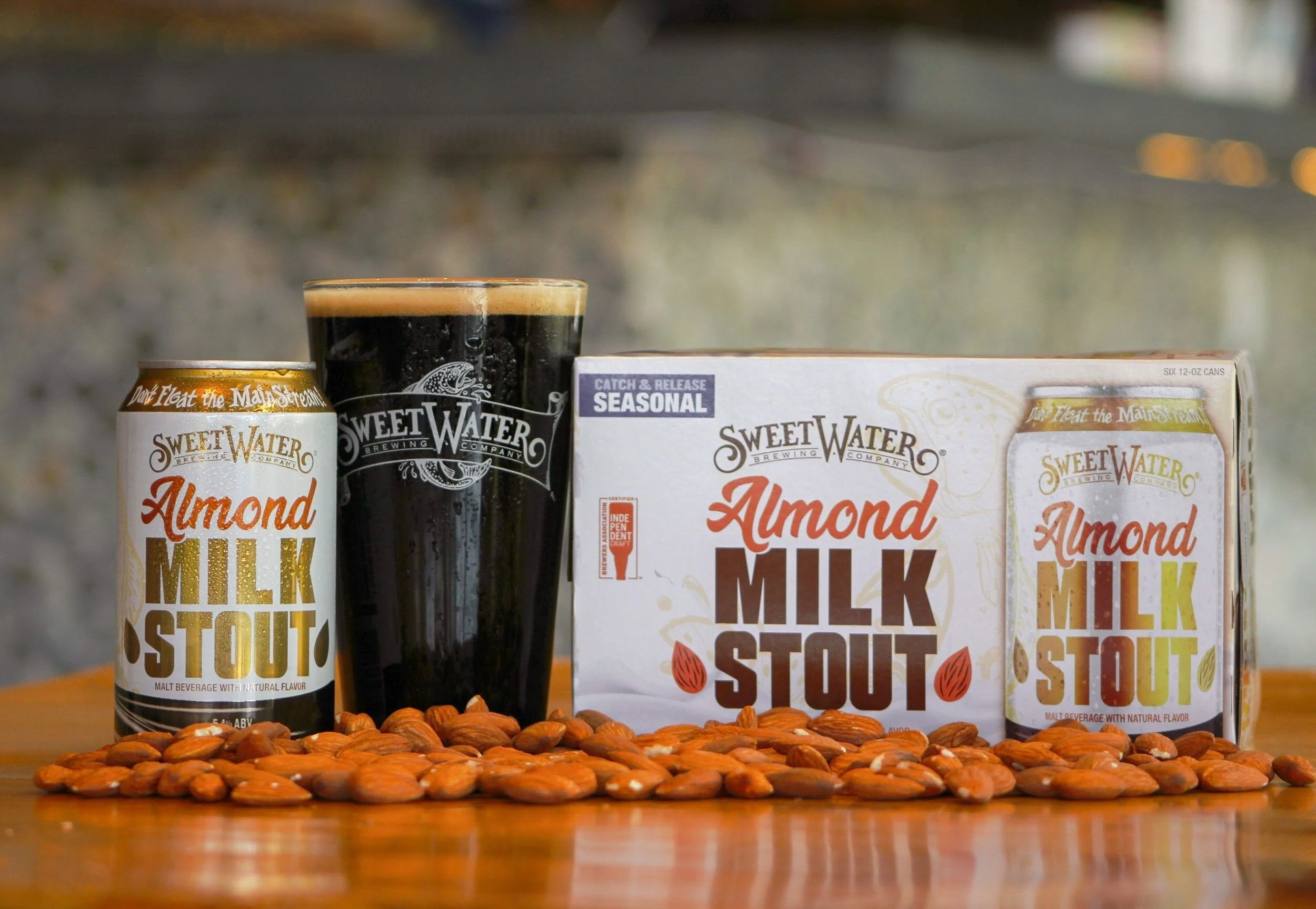 SweetWater Brewing Company Launches Innovative New Plant-based, Non-Dairy Almond Milk Stout
