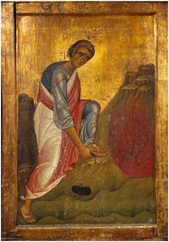 Moses approached the divine fire of the Burning Bush with the footsteps of his mind bare, completely free from any human trains of thought. -Saint Maximos the Confessor