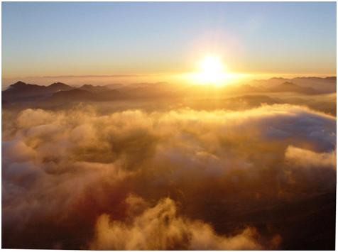 Priestmonk Justin of Sinai Viewing the sunrise from the Holy Summit of Sinai has been likened to seeing the creation of the world.