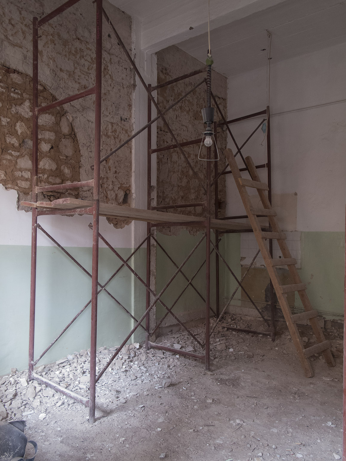 Current repairs/renovation work.
