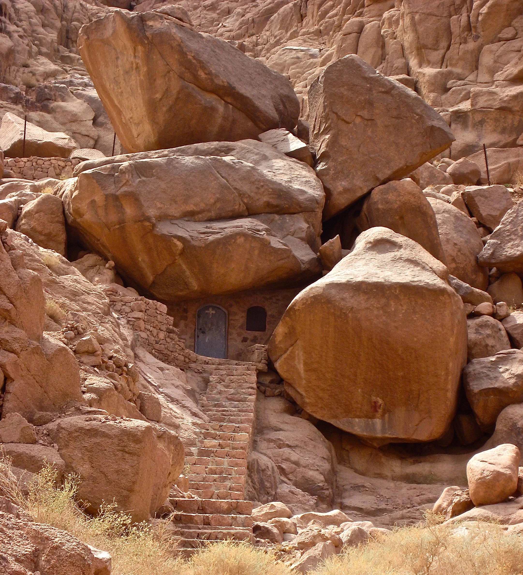 Cave of Saint John of the Ladder in Sinai