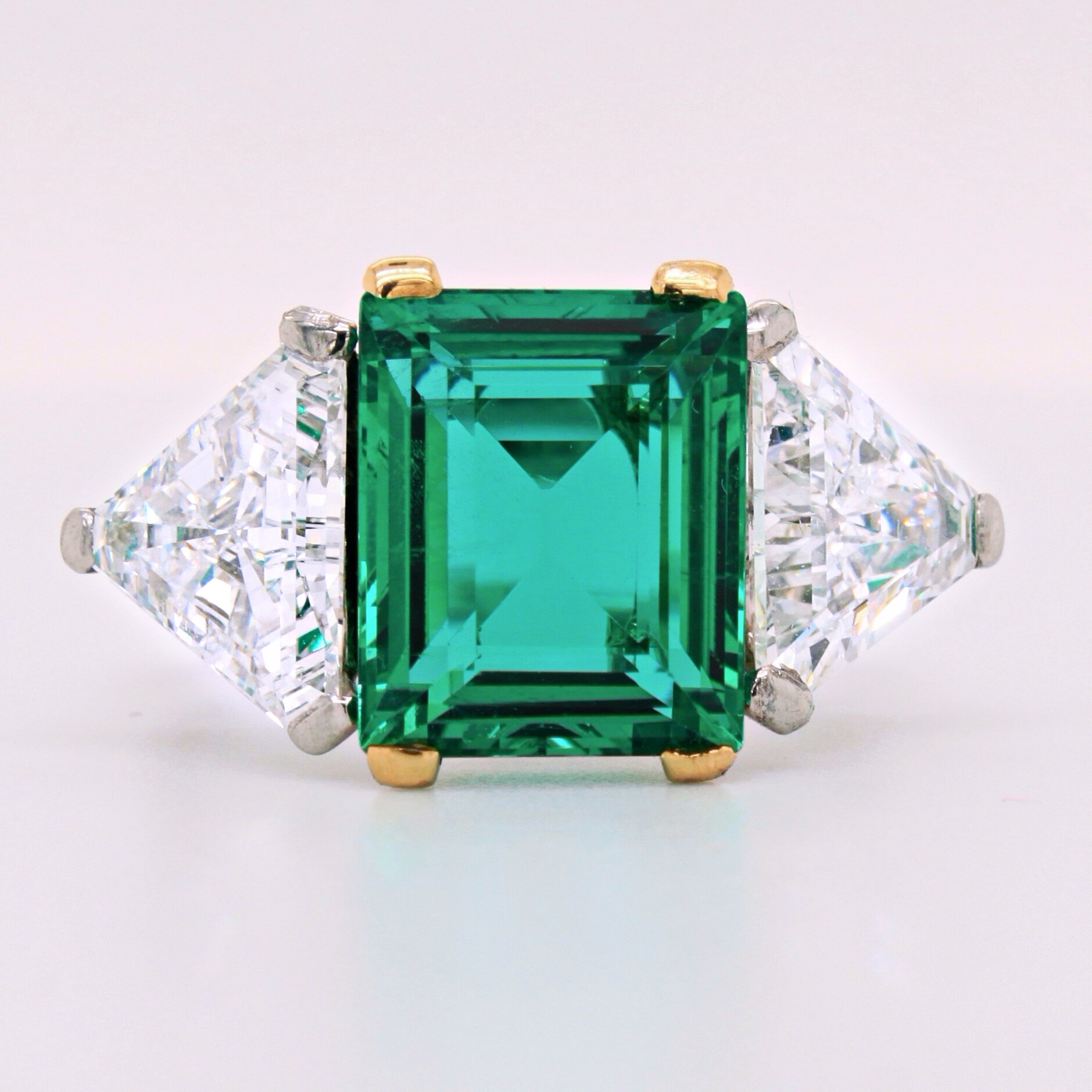 cartier ring emerald