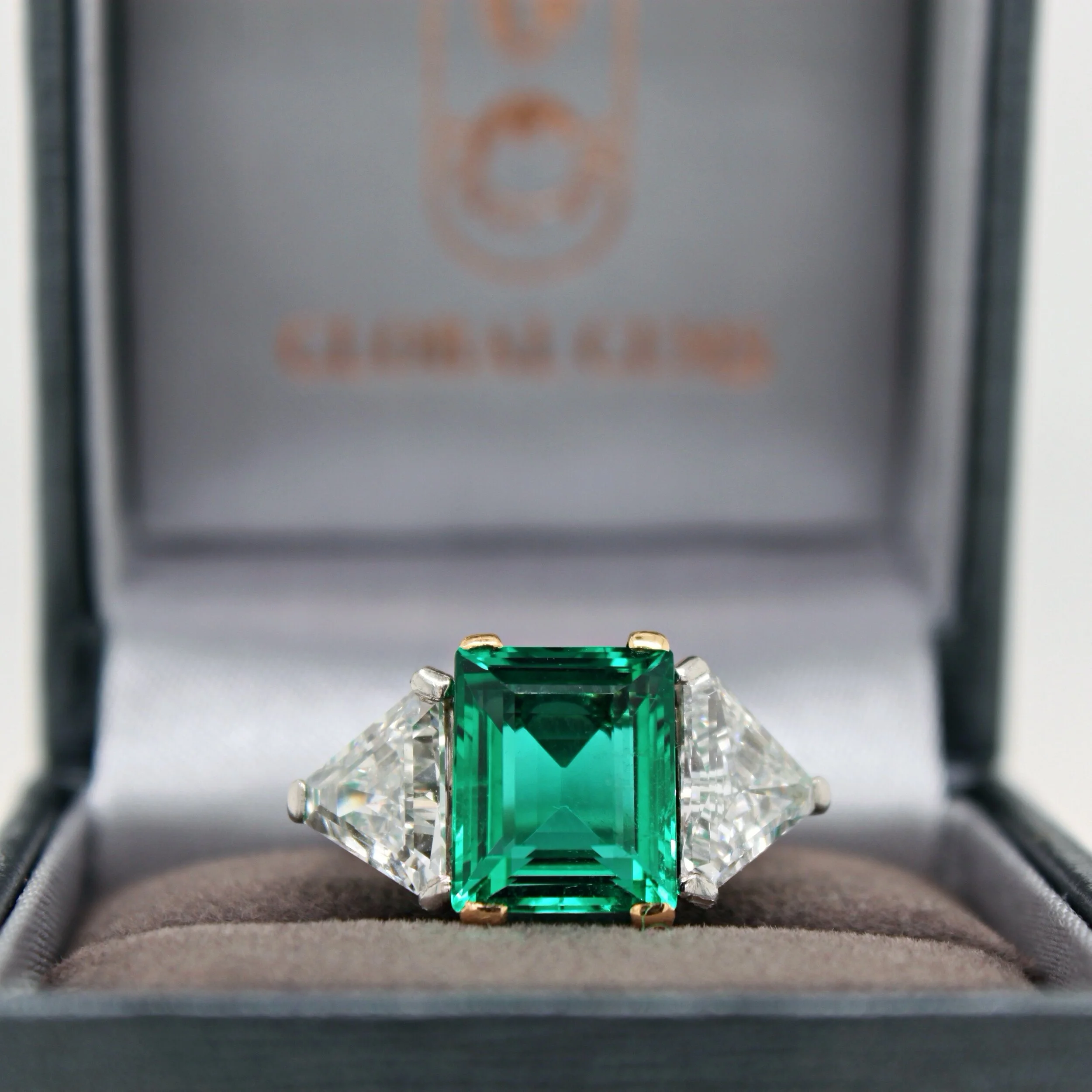 cartier emerald ring