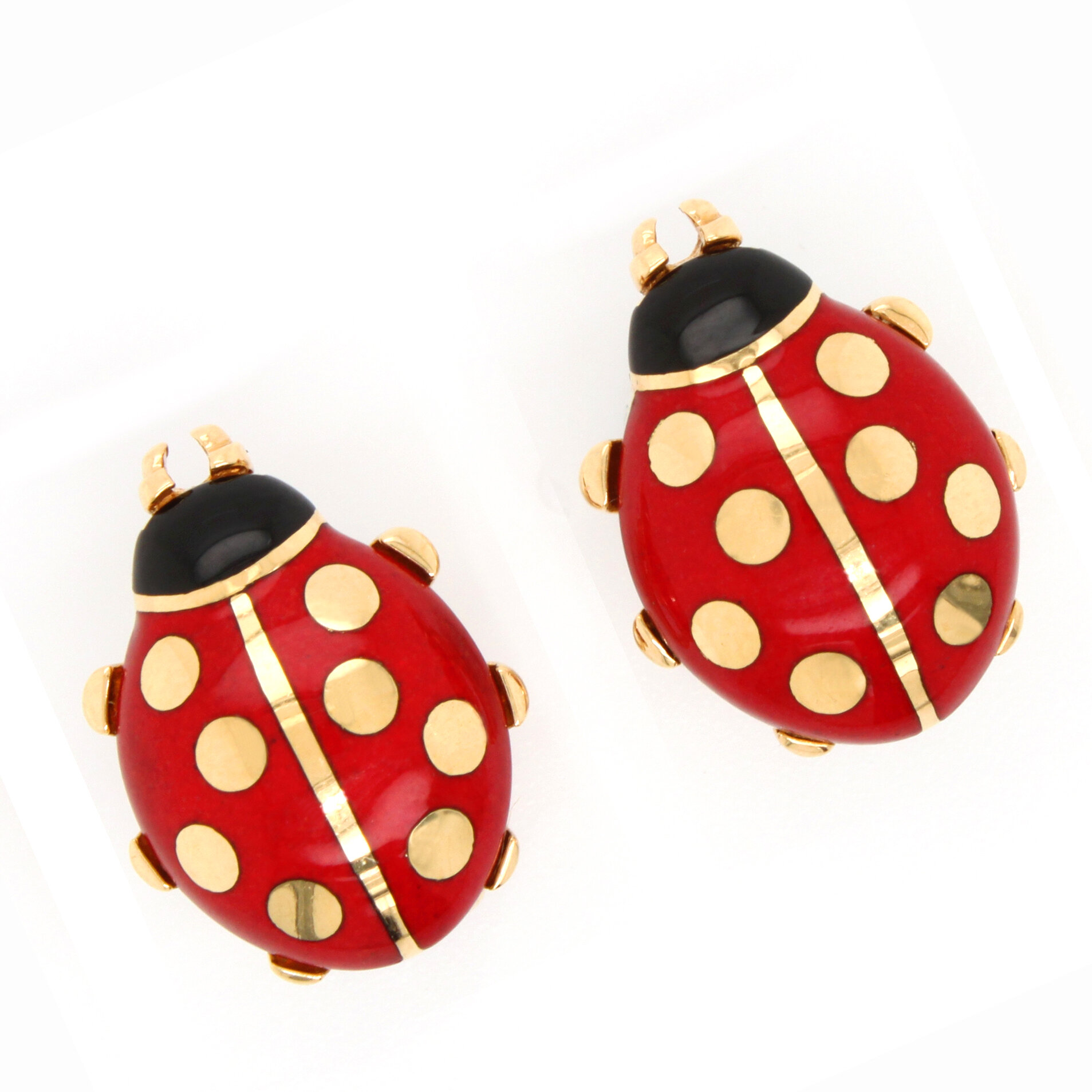 Cartier Ladybug Earrings — A Rakyan 