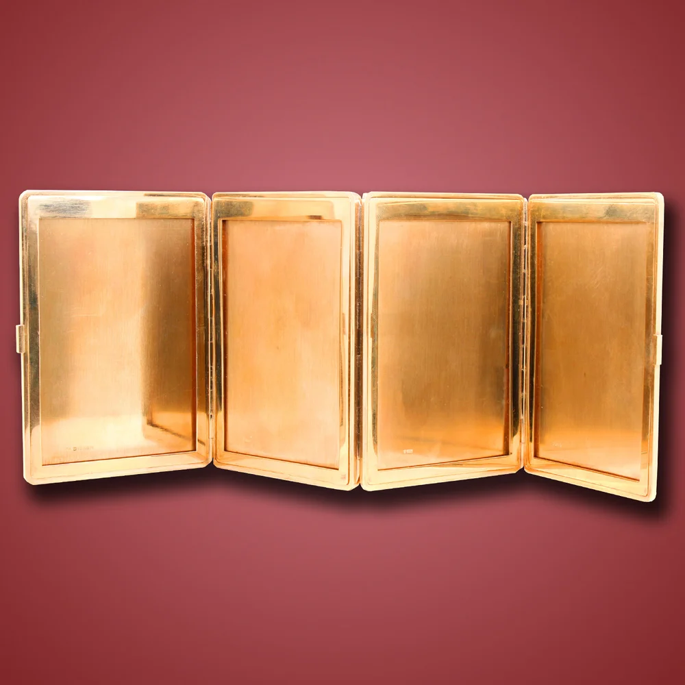 Cartier Foldable Gold Photo Frame, 9k — A Rakyan Collection