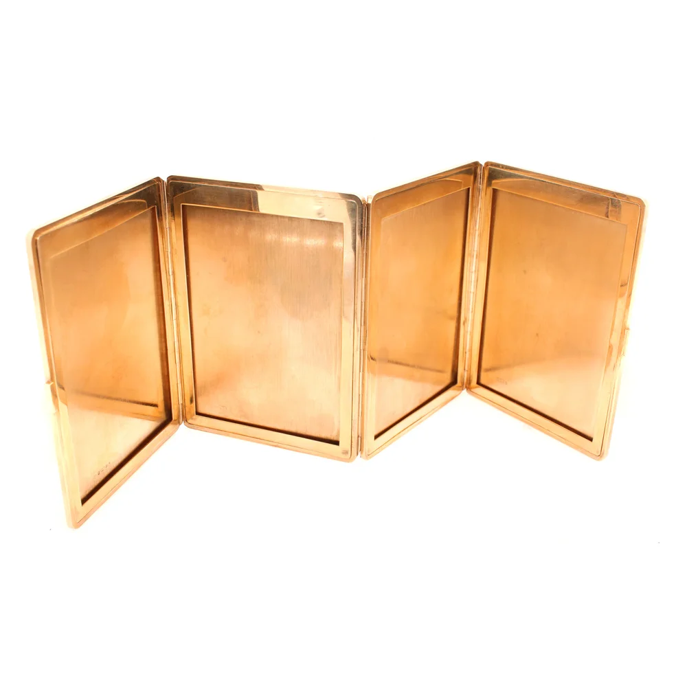 Cartier Foldable Gold Photo Frame, 9k — A Rakyan Collection