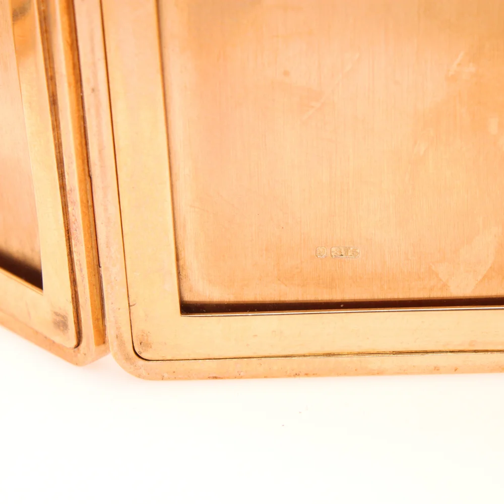 Cartier Foldable Gold Photo Frame, 9k — A Rakyan Collection