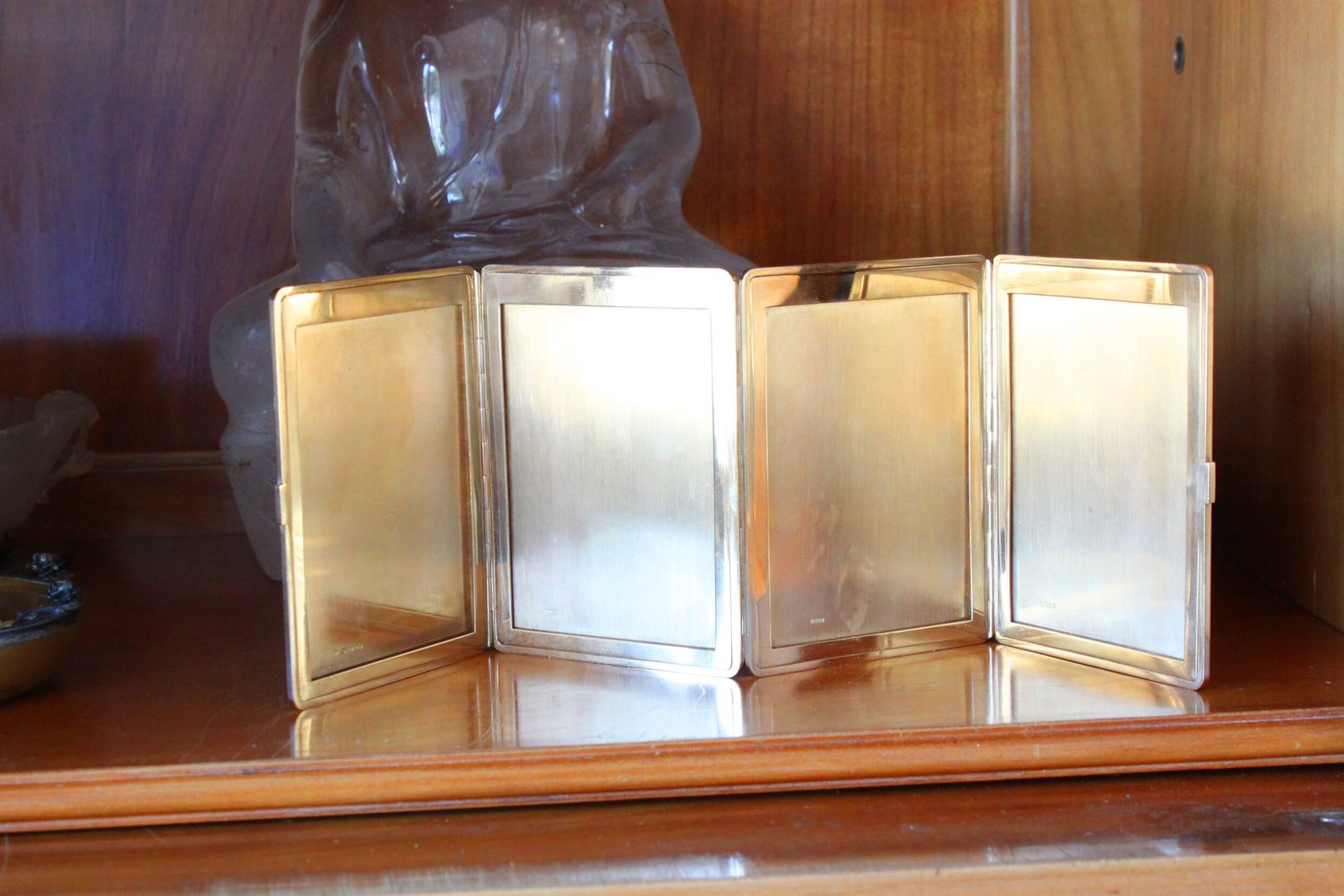 Cartier Foldable Gold Photo Frame, 9k — A Rakyan Collection