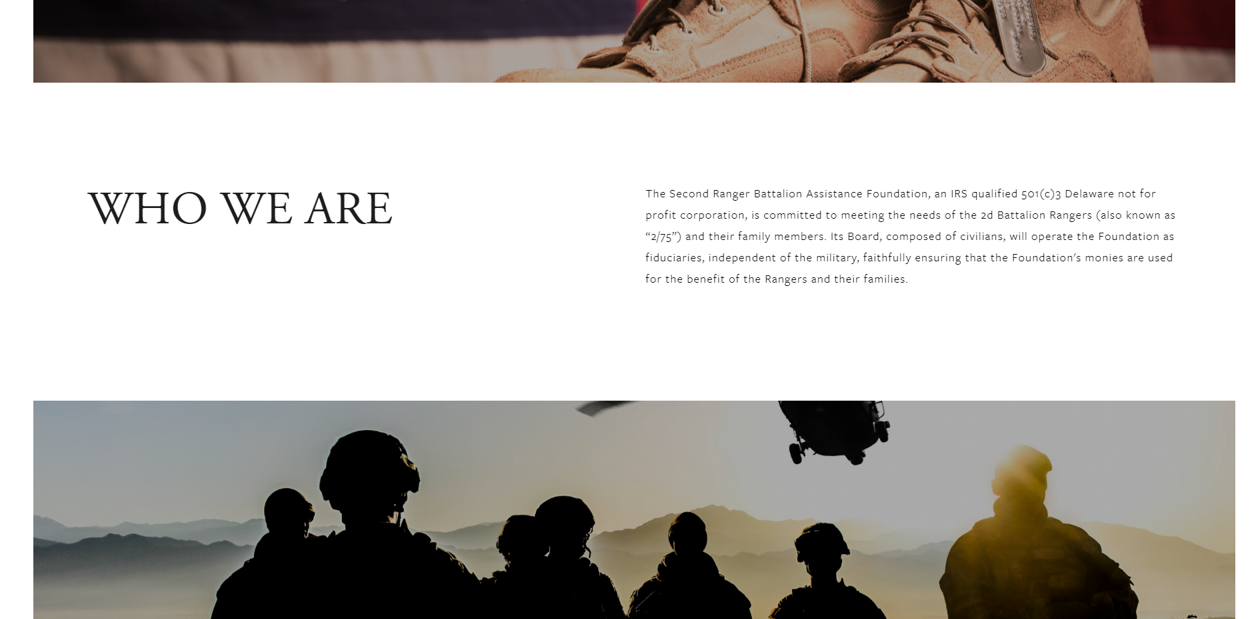 The 2nd Ranger Battalion Assistance Foundation 2.png