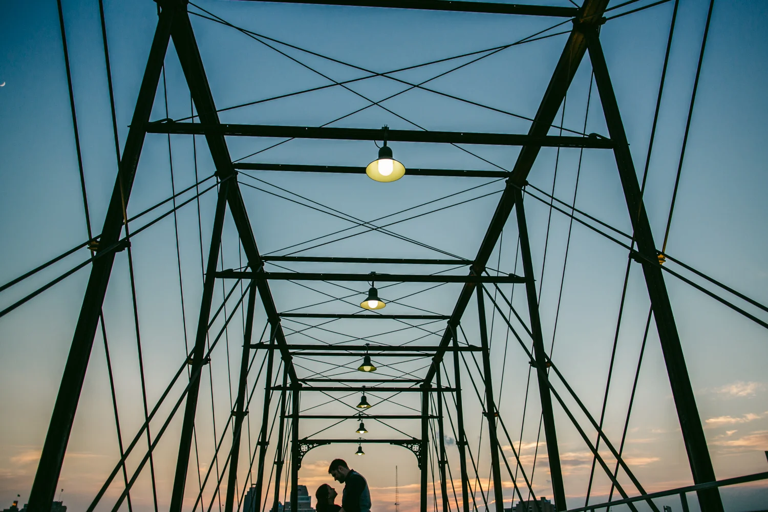 Hayes street bridge - san antonio wedding photography