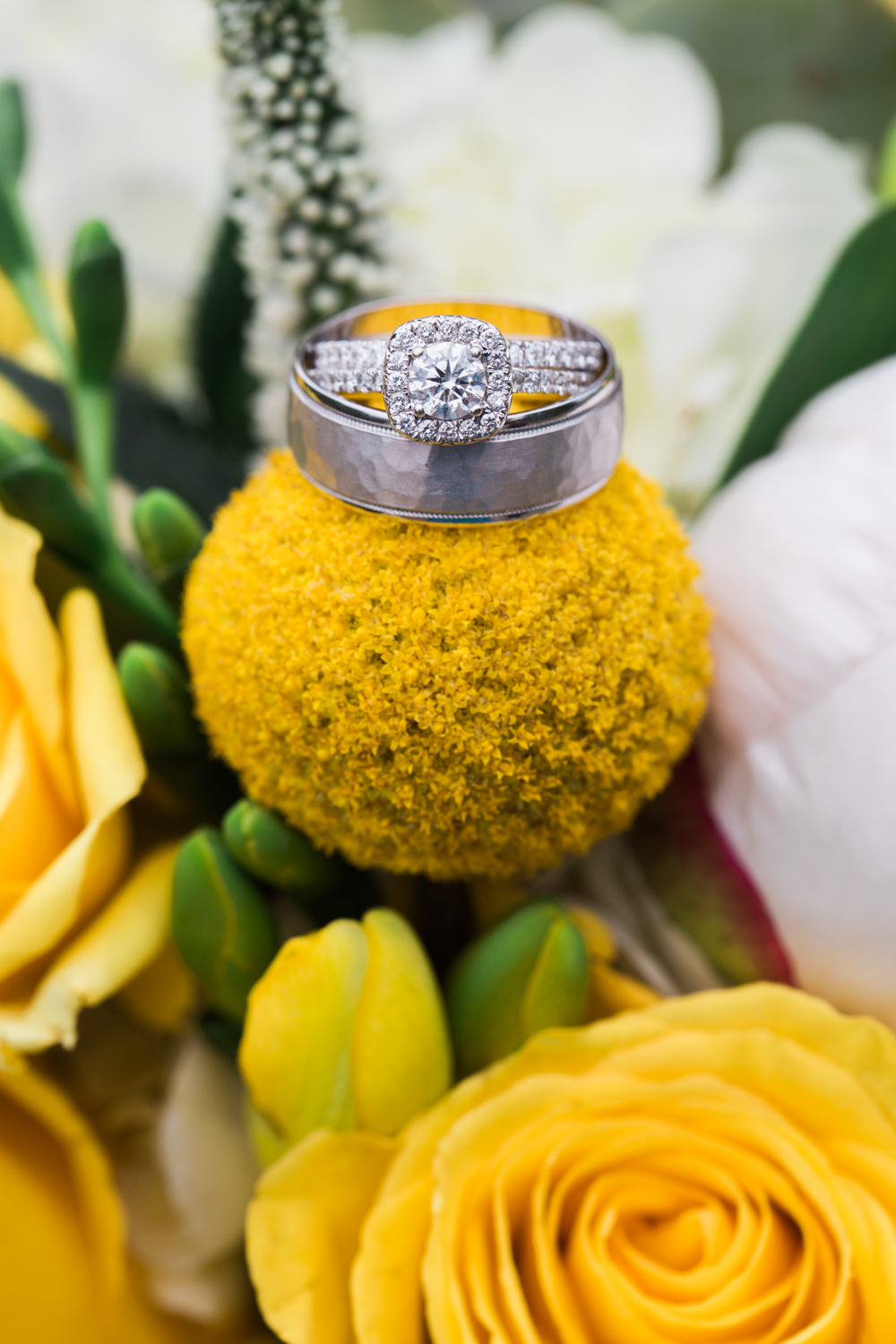 bouquet rings - san antonio wedding