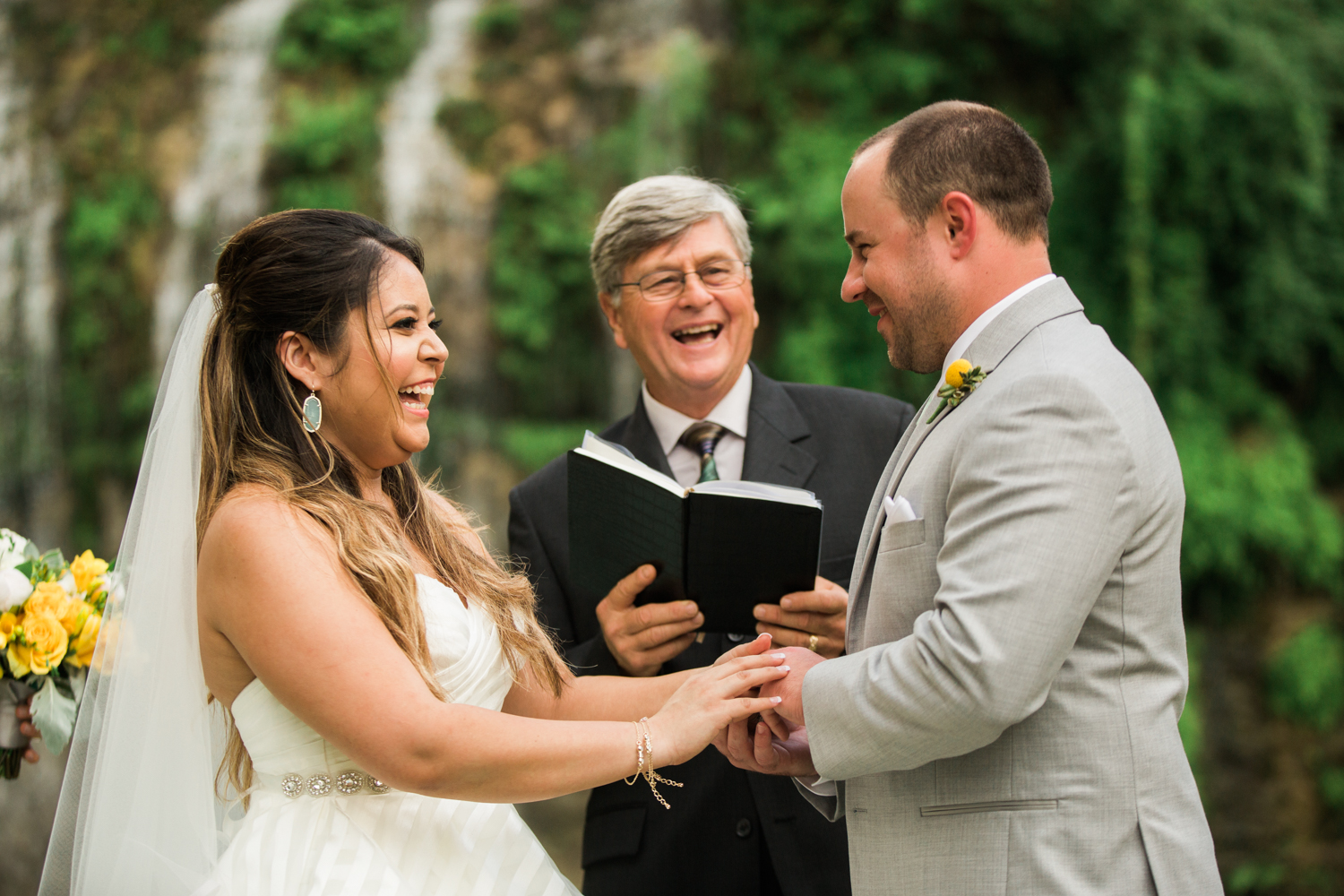 wedding ceremony - hill country