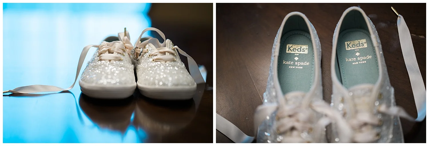 wedding shoes - kate spade keds