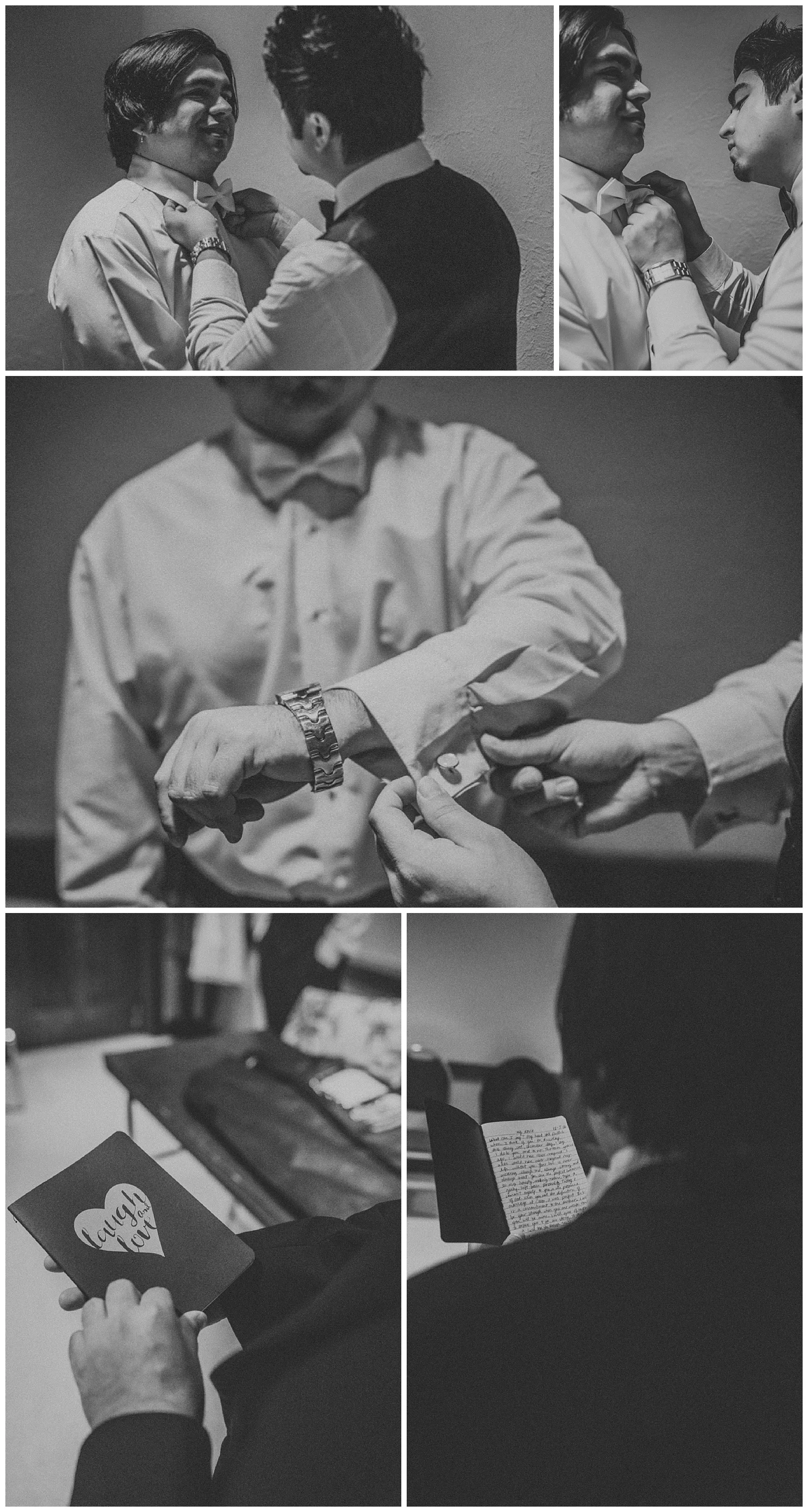 groom getting ready - texas wedding photographer