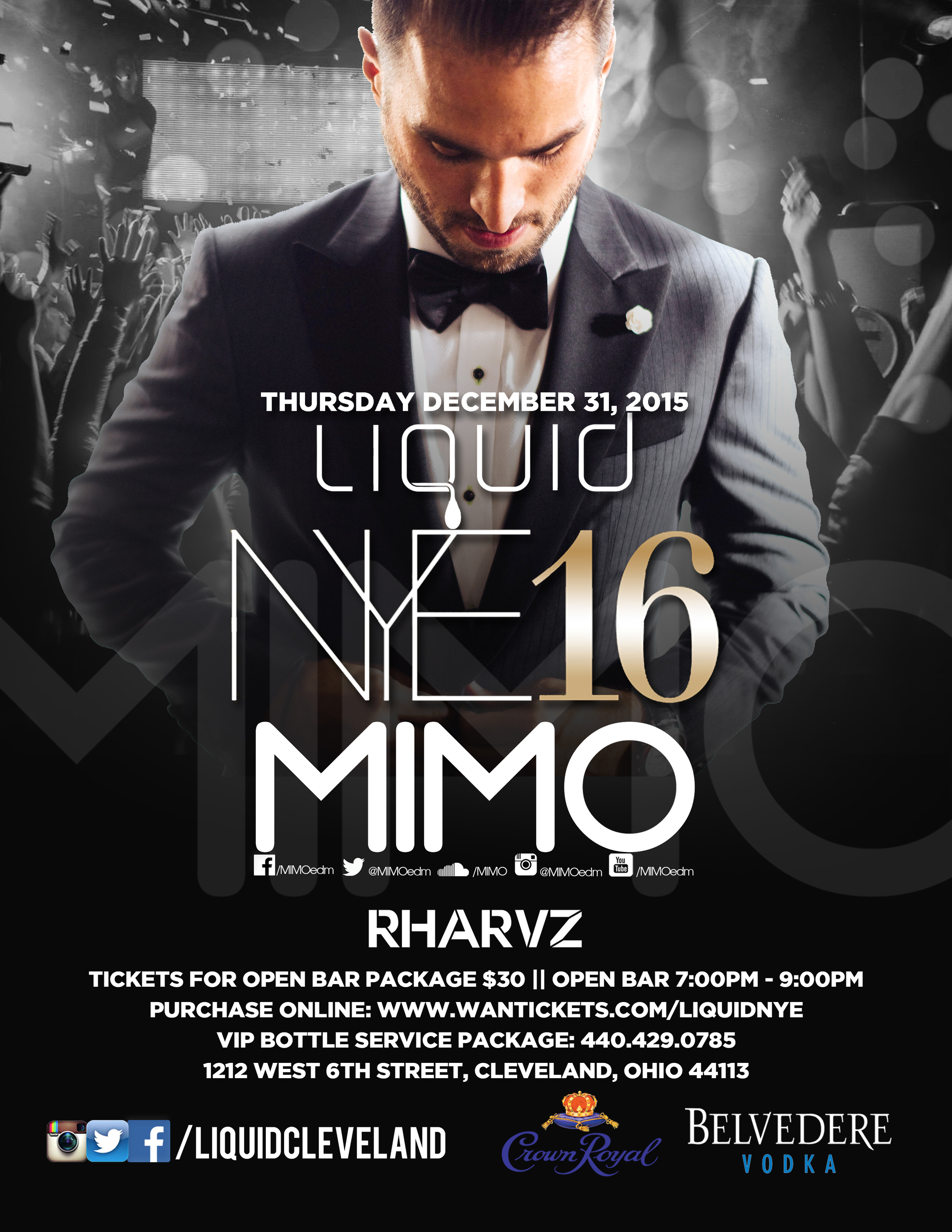 NYE with MIMO at Liquid