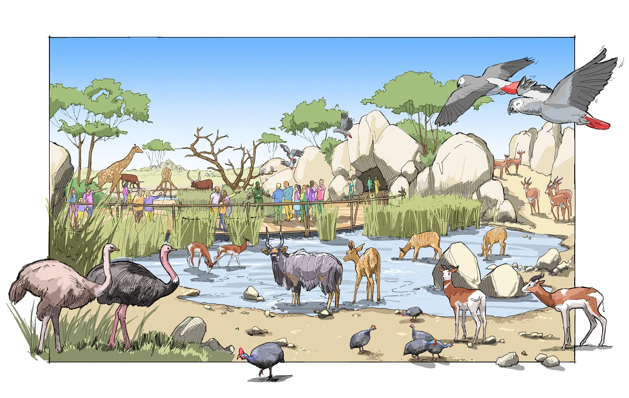 GREATER SACRAMENTO ZOO MASTER PLAN — SHR Studios