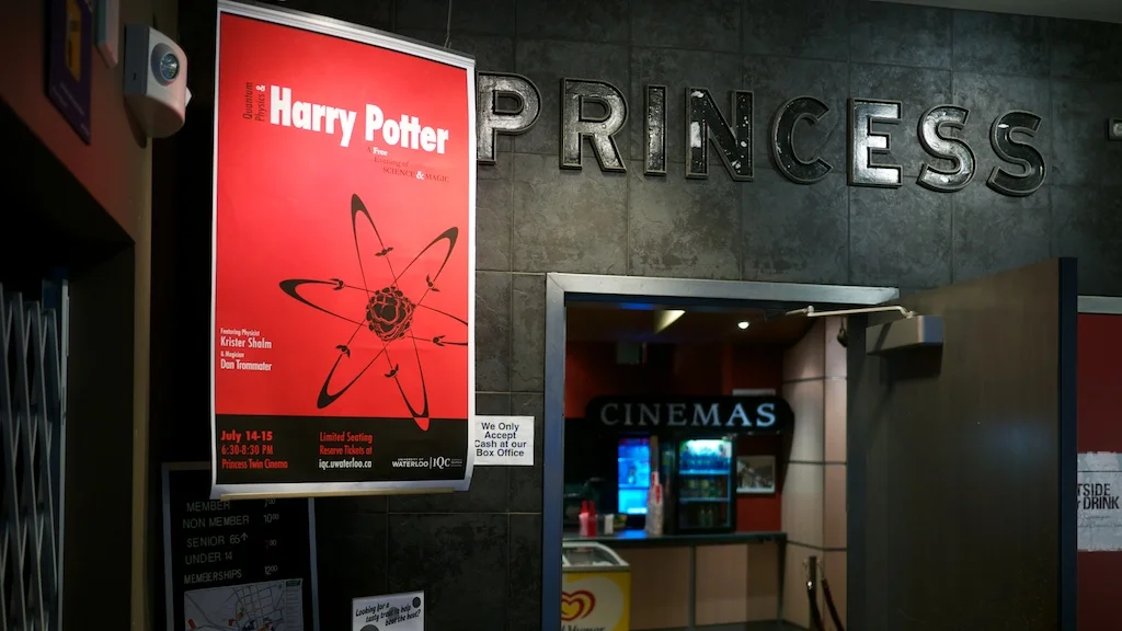 Quantum Physics and Harry Potter at the Princess Twin Cinema in Waterloo